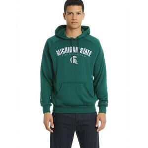 Champion Mens Hoodie Size M Green Michigan State‎ Spartans Collegiate Fanwear